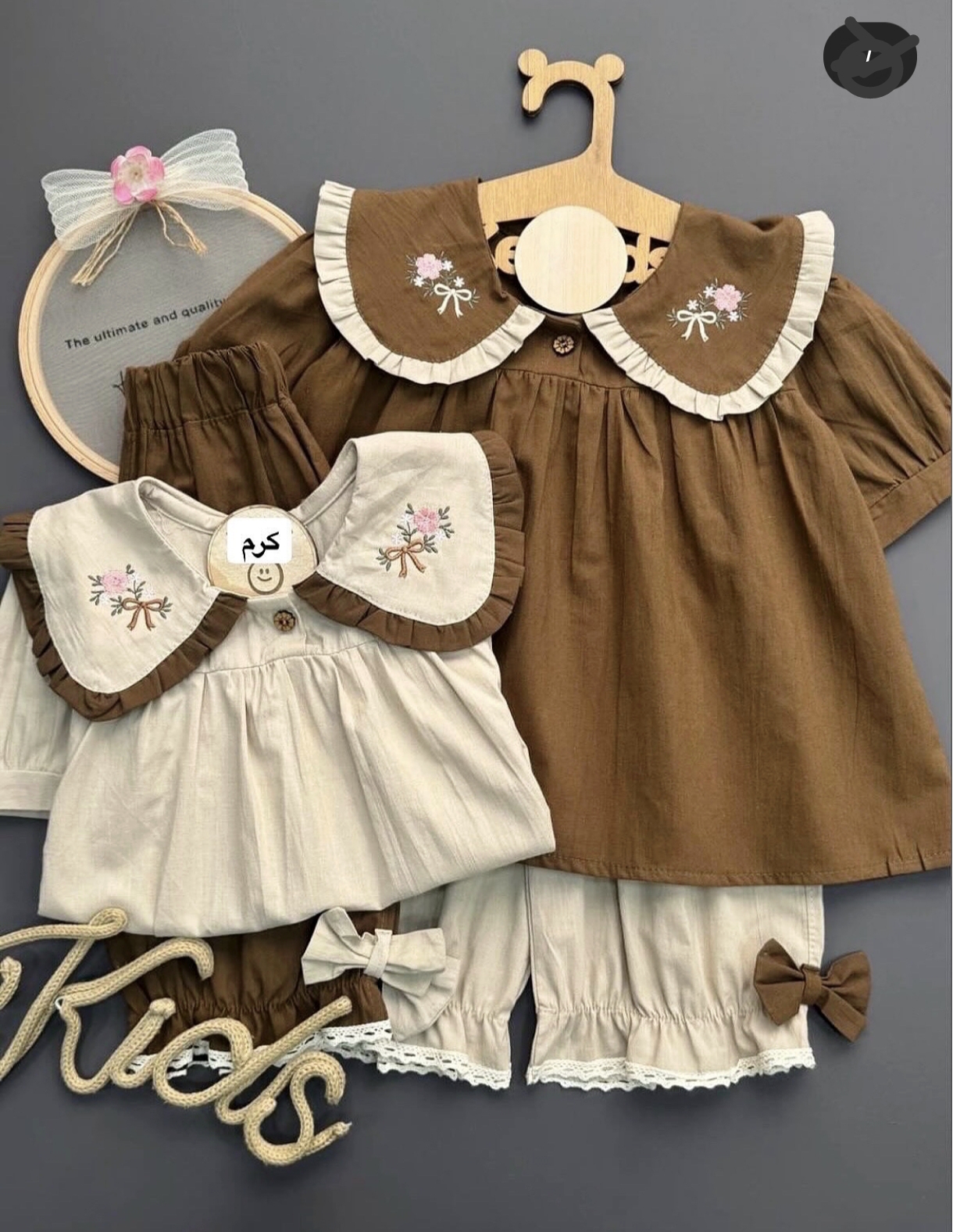 شومیز شلوارک دخترانه عروسک